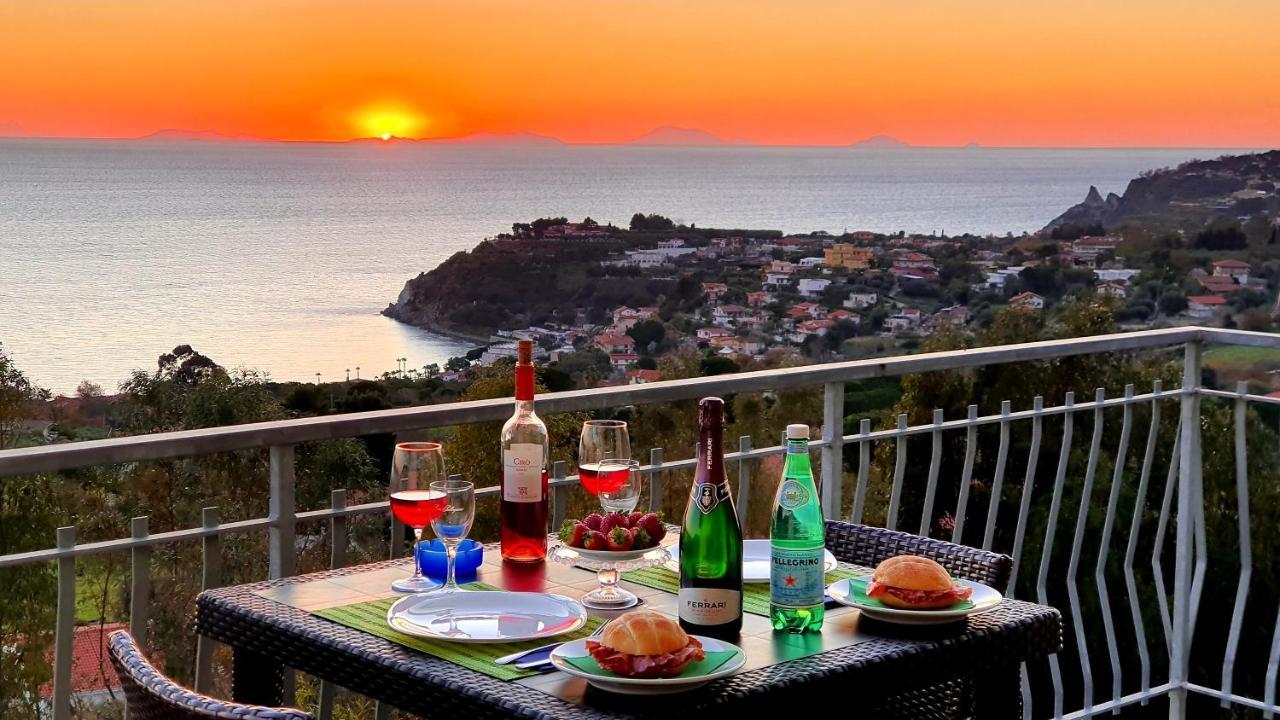 Naturamare Apartments - Piscina Idromassaggio Con Vista Mare Aperta Fino Alle Ore 22-00 Капо Ватикано Екстериор снимка