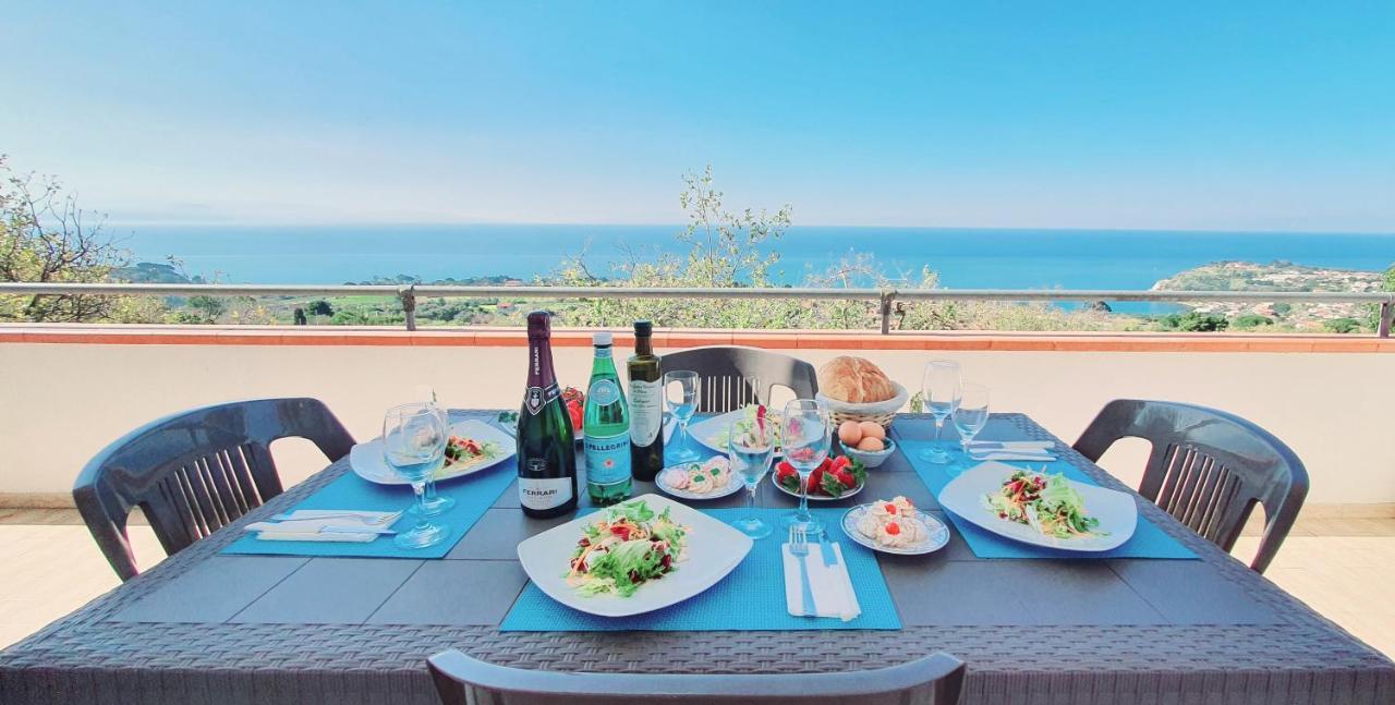 Naturamare Apartments - Piscina Idromassaggio Con Vista Mare Aperta Fino Alle Ore 22-00 Капо Ватикано Екстериор снимка